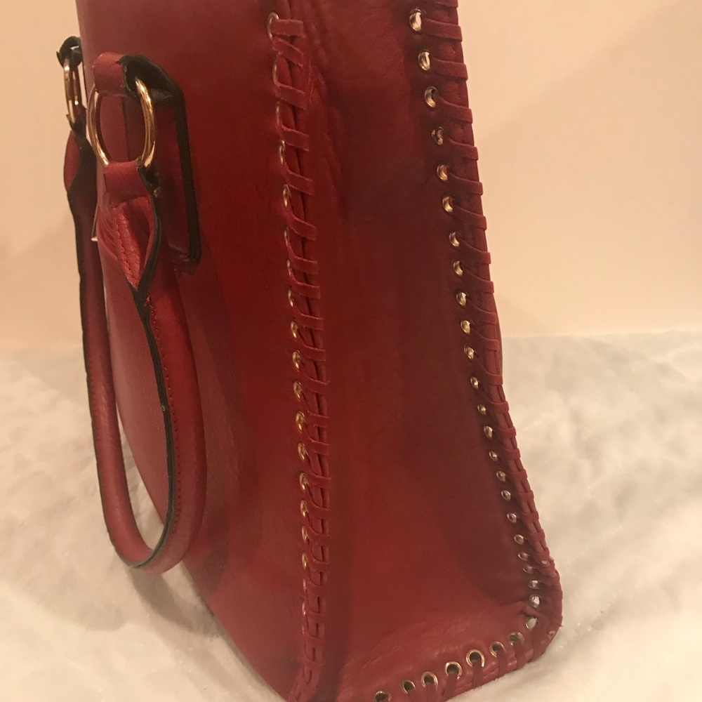 Unique MMS Design Studio Red Bag / Purse - Picture 3 of 8
